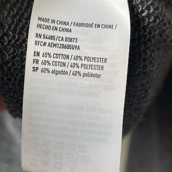 AMERICAN Eagle slightly cropped tie dye tie front pullover hoodie size XS - Picture 6 of 8